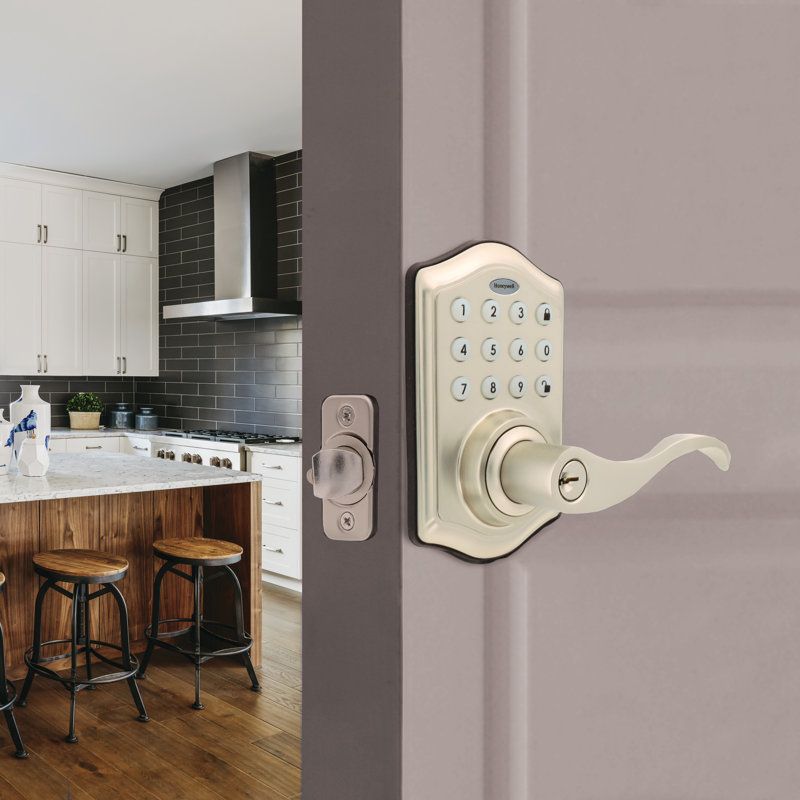 Honeywell Keyless Entry Door Lever & Reviews Wayfair